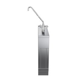 Modular Cooking Range Linethermaline 85 - Water mixing tap with knobs, 1 Side with Backsplash
