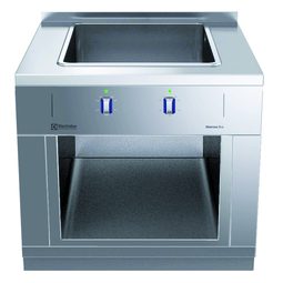 Modular Cooking Range Linethermaline 85 - Electric Freestanding Multi Braiser, 2/1GN, 1 Side with Backsplash