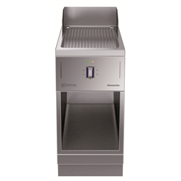 Modular Cooking Range Linethermaline 85 - Half Module Freestanding Electric Fry Top, 1 Side with Backsplash