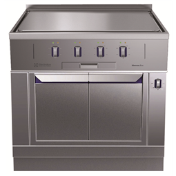 Modular Cooking Range Linethermaline 85 - Electric Free-cooking Top on Warming Cabinet with Backsplash H=700 (H2)