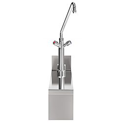 Cooking LineWater mixing tap with knobs, 1 Side - Marine USPHS only M2M