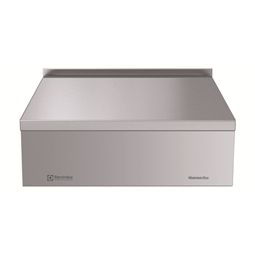 Modular Cooking Range Linethermaline 90 - 800 mm Closed Work top, 1 Side with Backsplash
