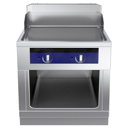 Modular Cooking Range Linethermaline 90 - Full Module Freestanding Gas Fry Top, 1 Side, H=700