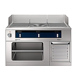 Modular Cooking Range Linethermaline 90 - Full Module Electric Chargrill, 1 Side