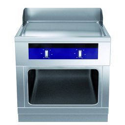 Cuisson modulaireMARINE Thermaline 90 - Fry Top 2 zones sur base ouverte H3