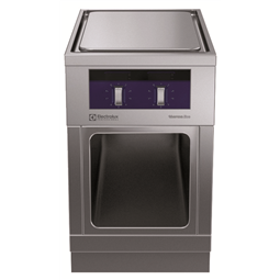 Modular Cooking Range Linethermaline 90 - 2 Zone Freestanding Electric Solid Top with Ecotop, 1 Side, H=700 - H3 -Marine