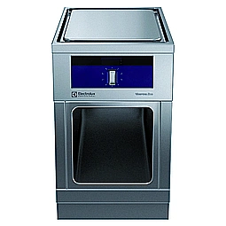 Modular Cooking Range Linethermaline 90 - 2 Zone Freestanding Electric Solid Top with Ecotop, 2 Sides, H=700 - H3 -Marine