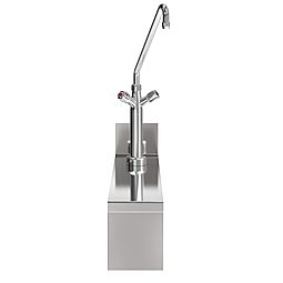 Cooking LineWater mixing tap with knobs, 1 Side - Marine USPHS only M2M