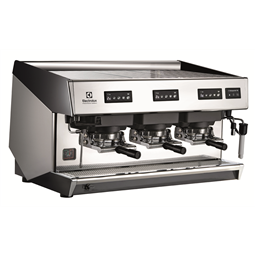Coffee SystemMira Traditional espresso coffee POD machine, 3 groups, 15.6 liter boiler with Steamair