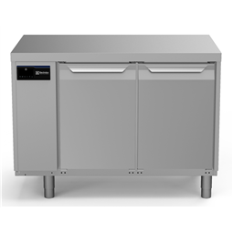 Table réfrigéréeecostore HP Premium 290lt, 2 Portes,centrale, prédisposée groupe à distance