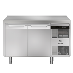 Table réfrigéréeecostore HP Premium-290lt, 2 Portes, centrale groupe à droite