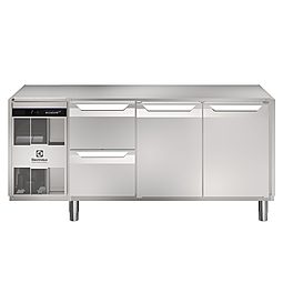 Kylmä- ja pakastinkalusteetKylmäkaluste Ecostore Premium HP, 2 ovea + 2 vetolaatikkoa, ilman työtasoa -440 L