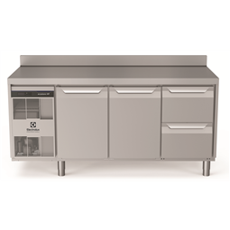 Digitale Kühltischeecostore HP Premium Refrigerated Counter - 440lt, 2-Door, 2-Drawer, Upstand
