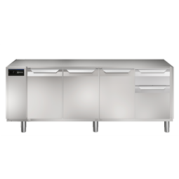 Digitale Kühltischeecostore HP Premium Refrigerated Counter - 590lt, 2-Door, 1/3+2/3 Drawers, No Top