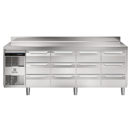 Digital Undercounterecostore HP Premium Refrigerated Counter - 590lt, 12x1/3 Drawers