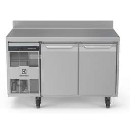 Digital Undercounterecostore HP Premium Refrigerated Counter - 290lt, 2-Door, Upstand, UK Plug