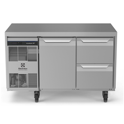 Digital Undercounterecostore HP Premium Refrigerated Counter - 290lt, 1-Door, 2-Drawer, UK Plug