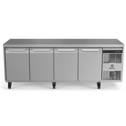 Digital Undercounterecostore HP Premium Refrigerated Counter - 590lt, 4-Door, Right Cooling Unit, UK Plug