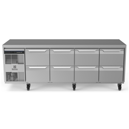 Digital Undercounterecostore HP Premium Refrigerated Counter - 590lt, 8x1/2 Drawers, UK Plug