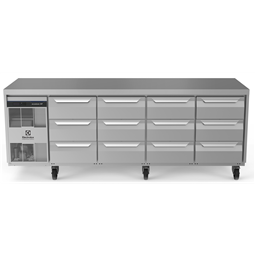 Digital Undercounterecostore HP Premium Refrigerated Counter - 590lt, 12x1/3 Drawers, UK Plug