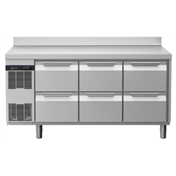 Digital Undercounterecostore HP Concept Refrigerated Counter - 6 Drawers with Splashback (60Hz)