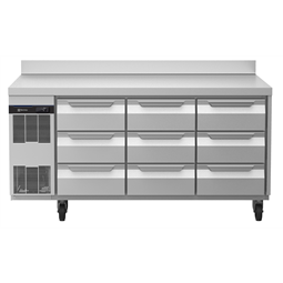 Digital Undercounterecostore HP Concept Refrigerated Counter - 9x1/3 Drawers with Splashback (60Hz)