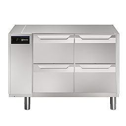 Digital Undercounterecostore HP Premium Refrigerated Counter - 290lt, 4-Drawer, remote