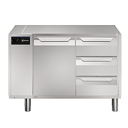 Digital Undercounterecostore HP Premium Refrigerated Counter - 290lt, 4-Drawer, remote