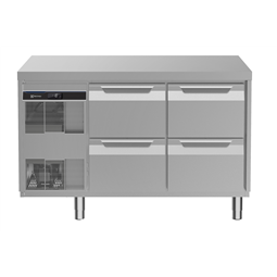 Digital Undercounterecostore HP Concept Freezer Counter - 4x1/2 Drawers (R290)