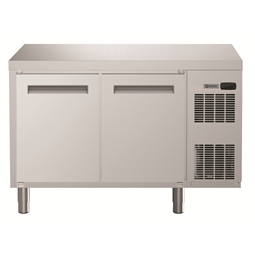 Table réfrigéréeTable réfrigérée -  Ecostore - 2 portes -2°C+10°C Centrale -groupe à droite-R290