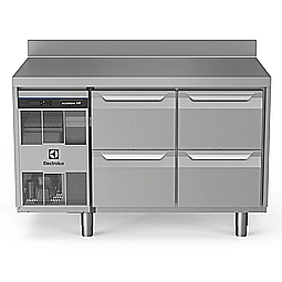 Digital Undercounterecostore HP Premium Freezer Counter - 290lt, 4-1/2 Drawers,  Upstand
