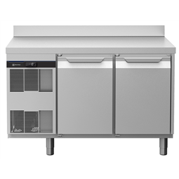 Table réfrigéréeTable ecostore HP Concept négative avec dosseret  - 2 portes (R290)