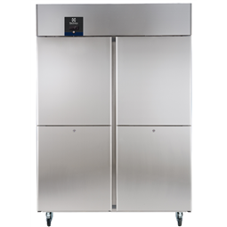 ecostore4-Halbtür-Kühlschrank 1430lt, -2+10°C, digital, AISI 304, R290 - COSTA COFFEE