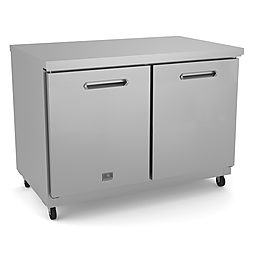 Refrigeration Equipment<br>2-Door Under Counter Freezer 48