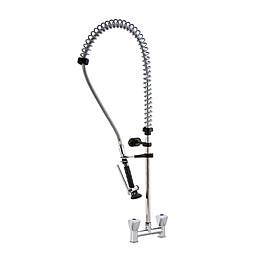AccessoriesDeck mounted mixing temperature pre-rinse unit