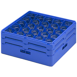 GeschirrspülenBasket for 25 Tilted Glasses - H=170mm, Diam=80mm (blue)