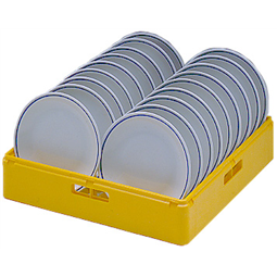 LaverieCasier 18 assiettes plates 240mm (jaune)