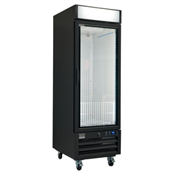 Refrigeration Equipment<br>1-Hinged Glass Door Full Height Ice Cube Merchandiser Freezer 28.5