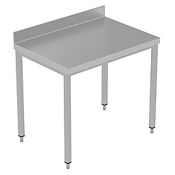 PLUS - Static Preparation 1100 mm Work Table with Upstand and with