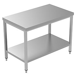 PLUS - Static Preparation 2000 mm Work Table With Lower Shelf
