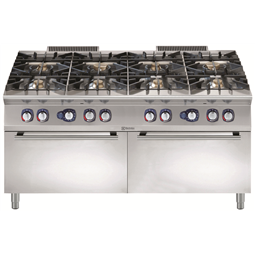 Gas and online electric cooking range