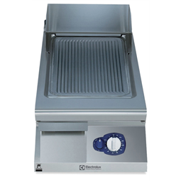 Modular Cooking Range Line 900XP 400mm Gas Fry Top, Smooth Brushed 