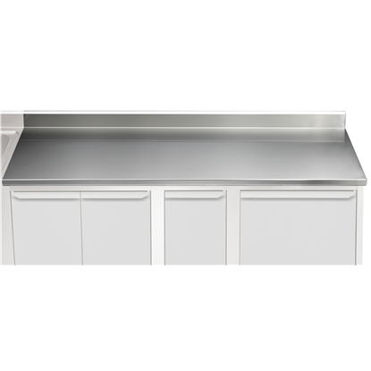 Modular Preparation2700 mm Work Top with Upstand