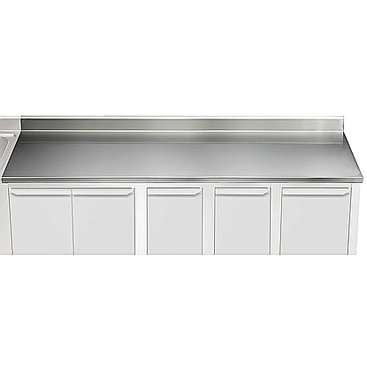 Modular Preparation3100 mm Work Top with Upstand