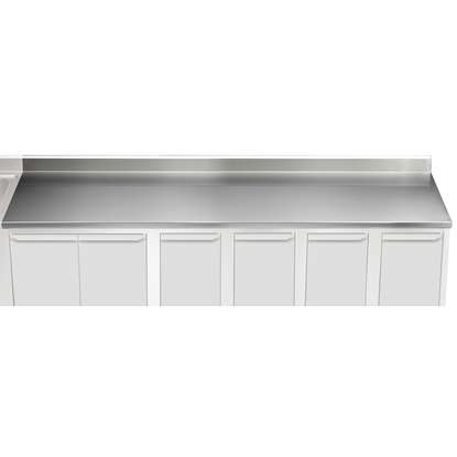 Modular Preparation3600 mm Work Top with Upstand