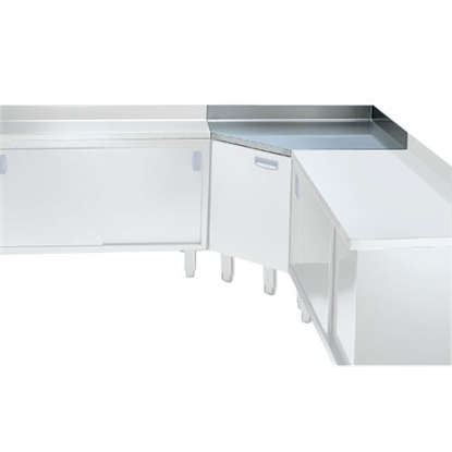 Modular PreparationCorner Type Work Top with Upstand