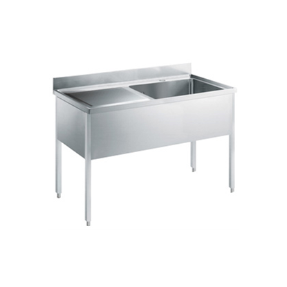 Standard Preparation1400 mm Sink with 1 Bowl - Left Drain