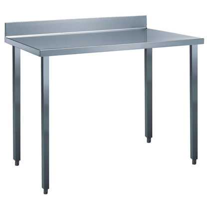 Eco Preparation1200 mm Work Table with Upstand - disassembled