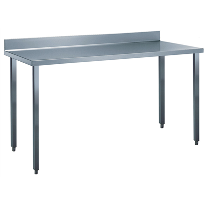 Eco Preparation1600 mm Work Table with Upstand - disassembled