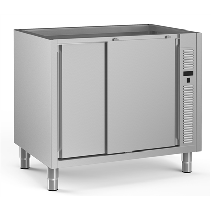 Standard Preparation1200 mm Ventilated Hot Cupboard with Shelf & Sliding Doors - no top